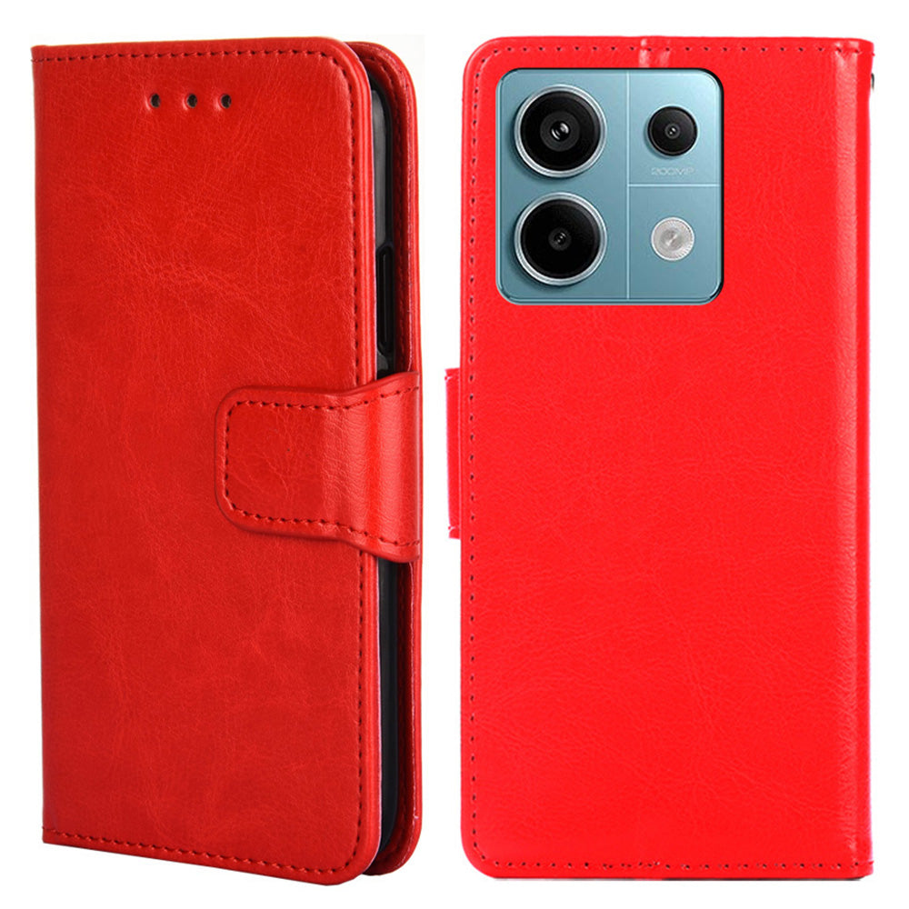 For Xiaomi Redmi Note 13 Pro 5G / Poco X6 5G Shockproof Case PU Leather Phone Cover For Xiaomi Redmi Note 13 Pro 5G / Poco X6 5G Shockproof Case PU Leather Phone Cover